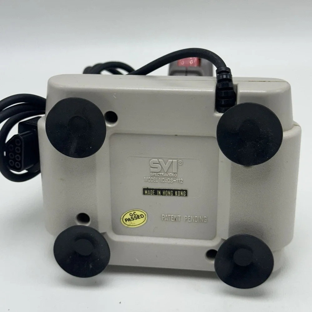 Nintendo NES Quickshot Joystick Controller SVI Spectra‎ Video Model QS-112 Gray